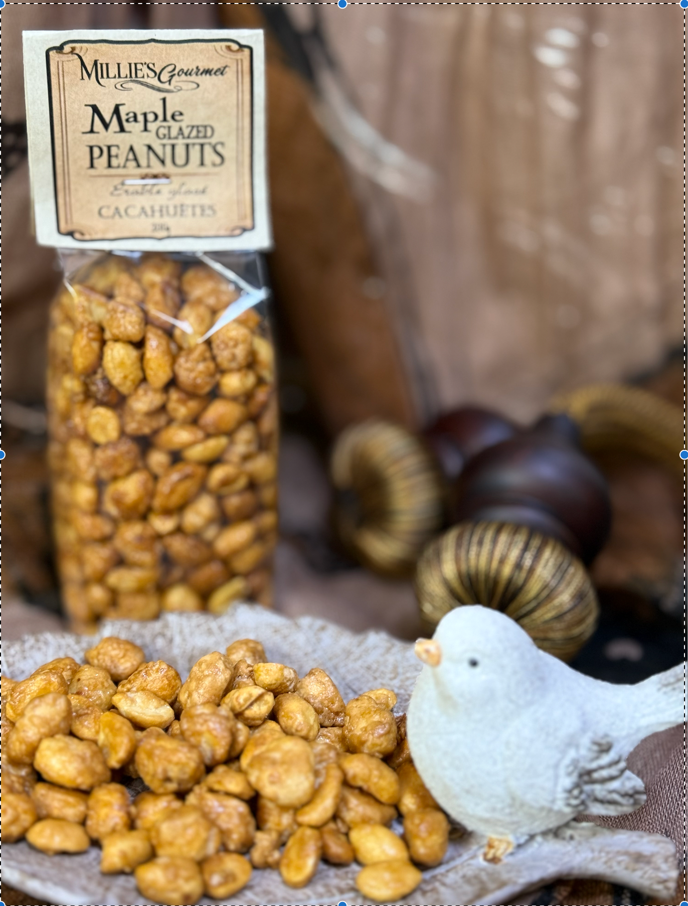 Maple Candied Peanuts