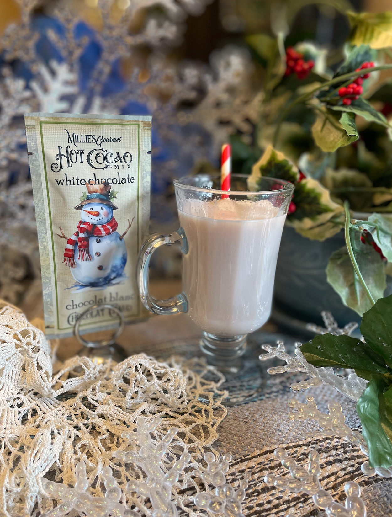 Christmas White Hot Chocolate