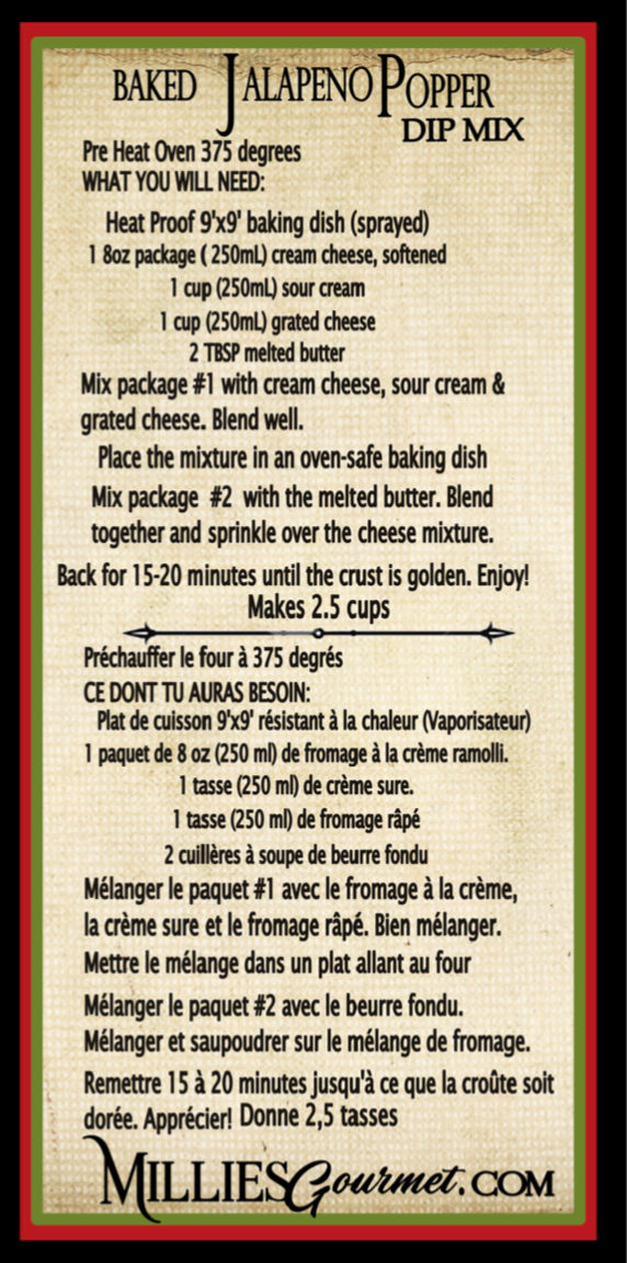 Baked Jalapeno Popper Specialty Dip - Wholesale Case of 6
