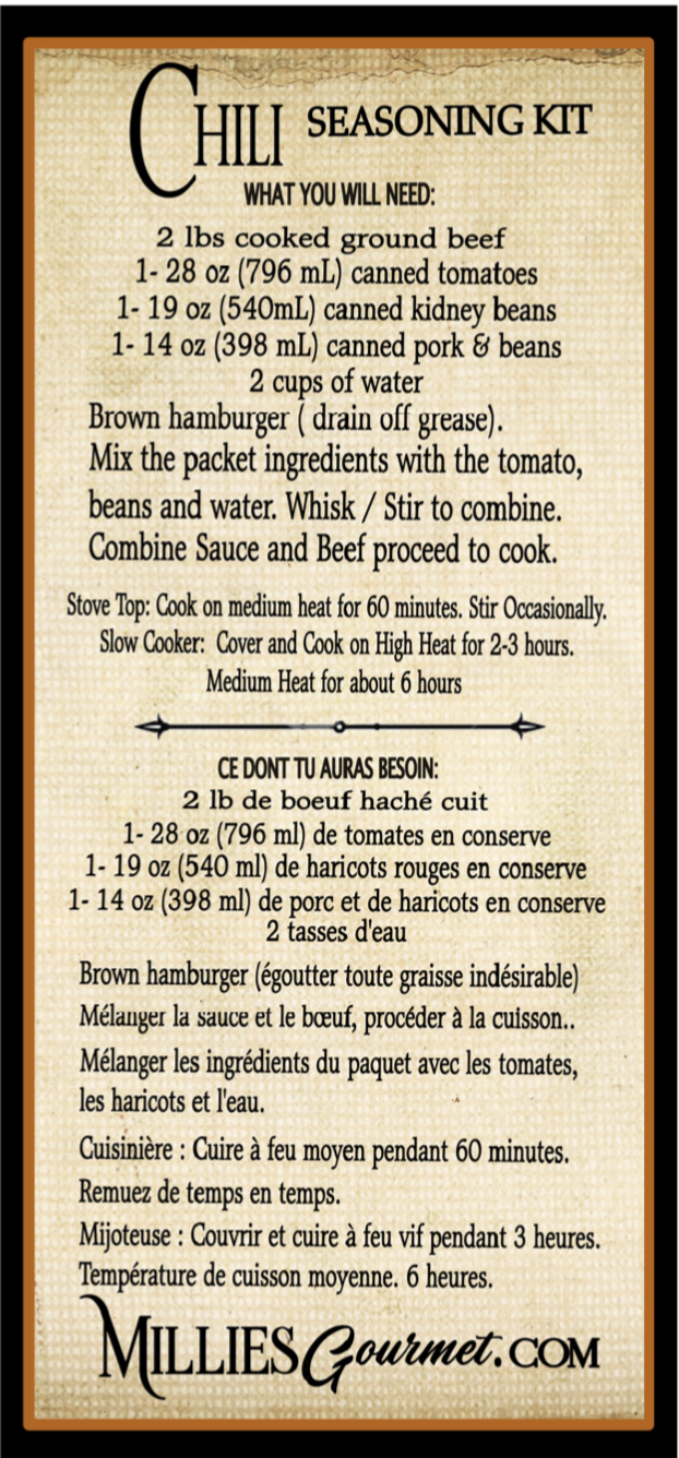 Chili Kit - Wholesale Case of 6