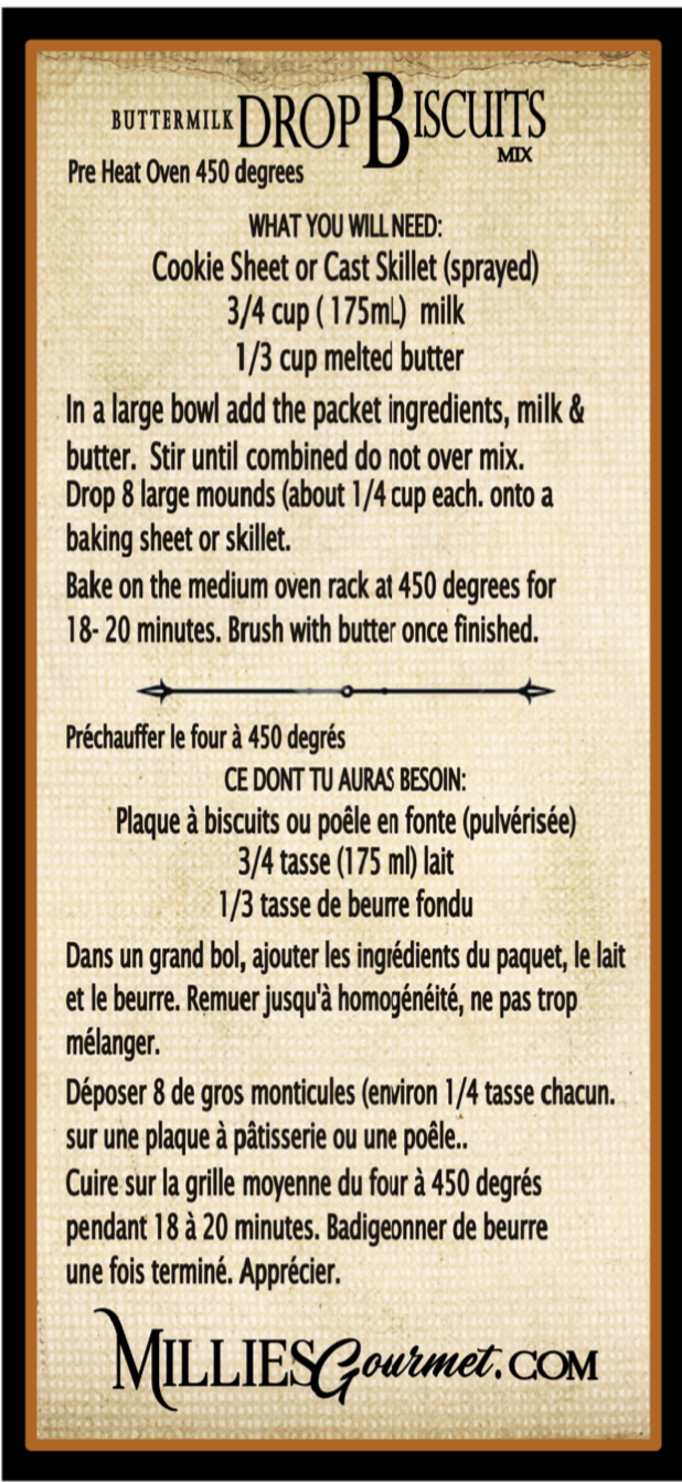 Drop Biscuit Mix Wholesale Case of 6