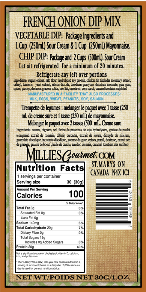 French Onion Dip Mix