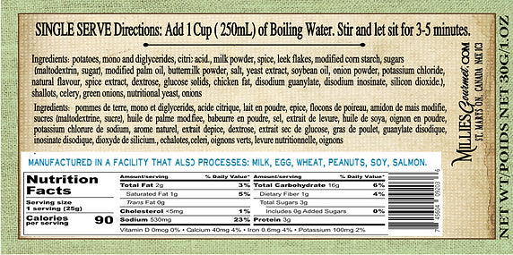 Leek and Potato Cup of Soup
