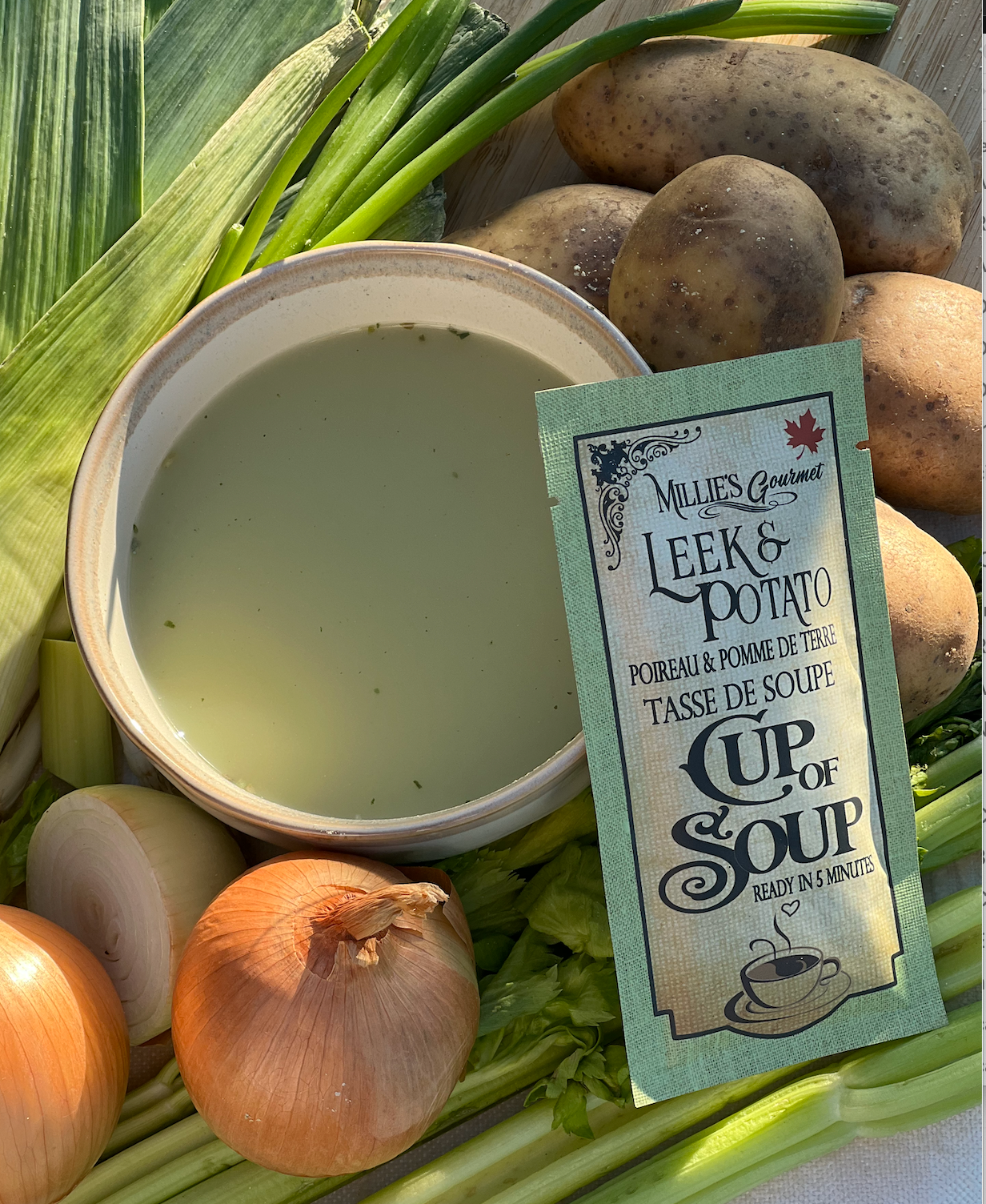 Leek & Potato Cup of Soup