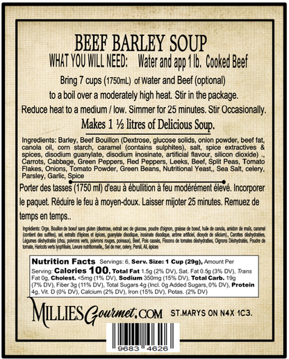 Beef Barley Soup