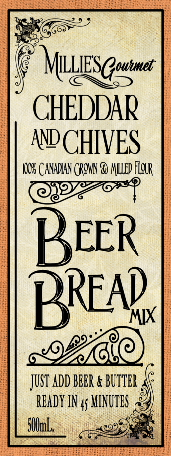 Cheddar & Chives Beer Bread- Wholesale Case 6