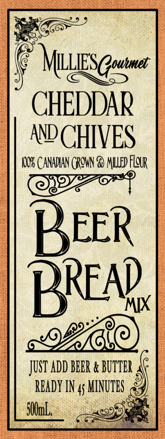 Cheddar & Chives Beer Bread- Wholesale Case 6