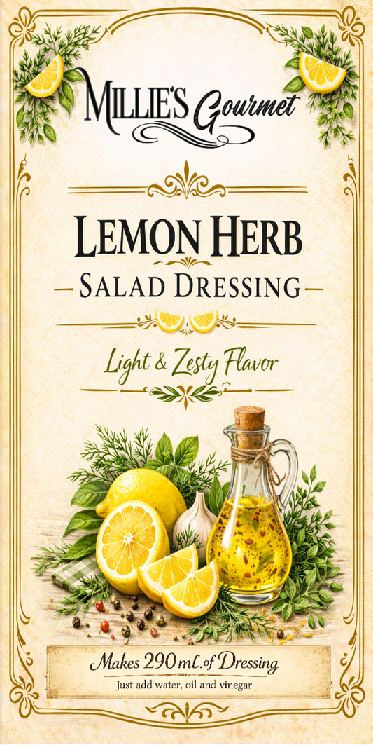 Lemon Herb Salad Dressing Mix
