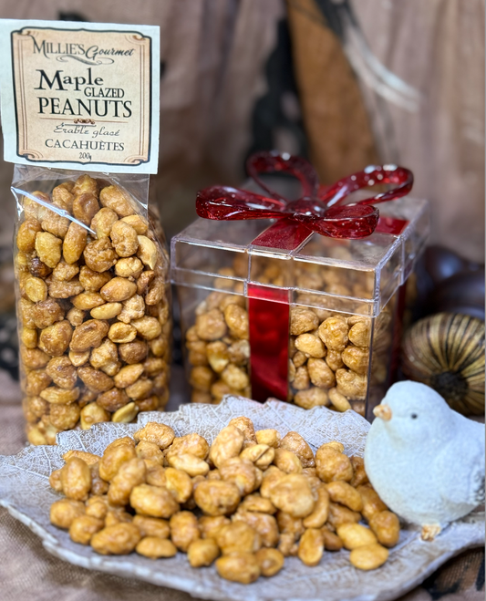 Maple Candied Peanuts