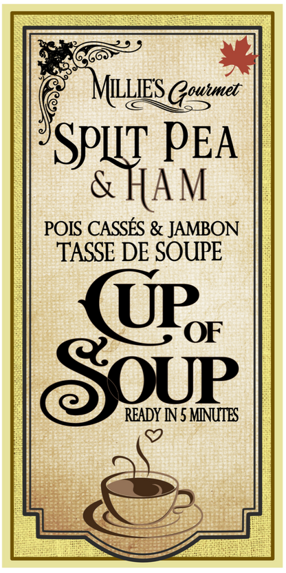 Split Pea & Ham Cup of Soup Cup of Soup Wholesale Case of 18