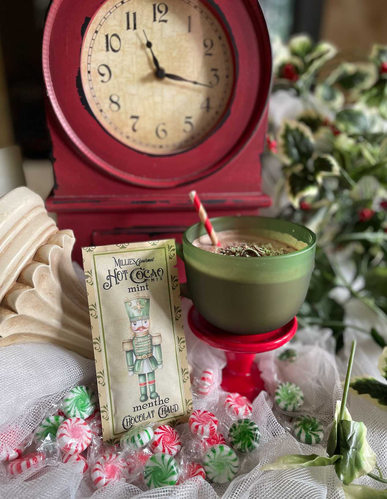 Christmas Mint Hot Chocolate