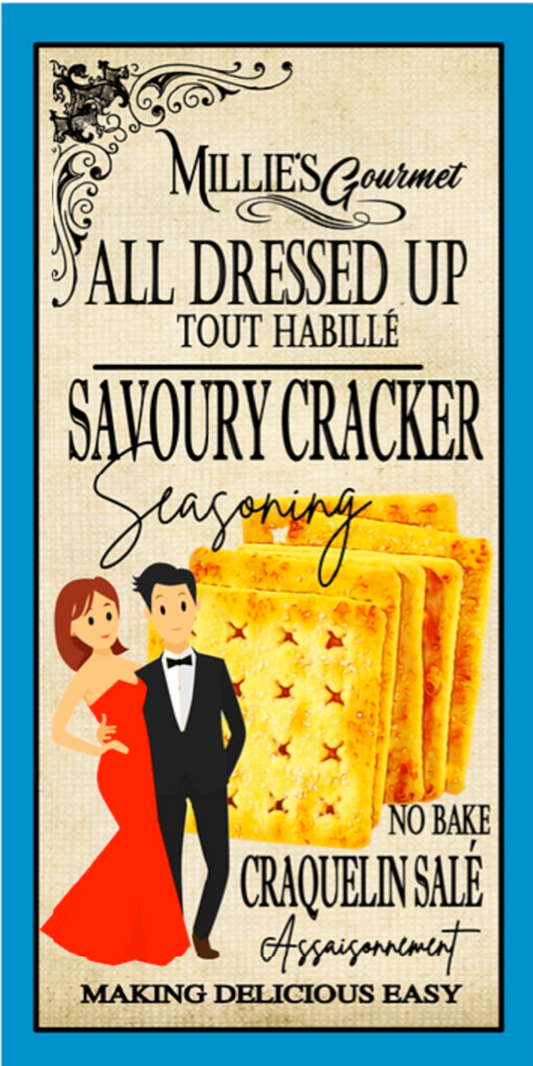 All Dressed Up Cracker Seasoning - Wholesale Case of 24