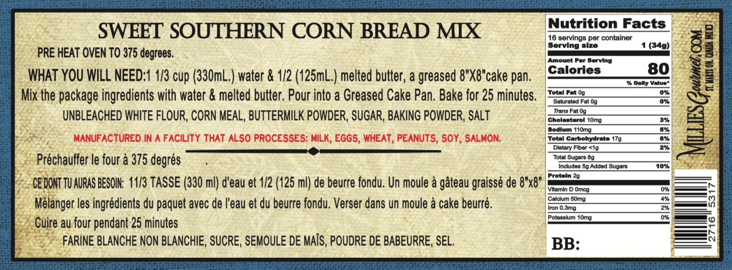 Corn Bread MIX