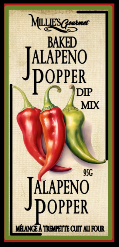 Baked Jalapeno Popper Specialty Dip - Wholesale Case of 6