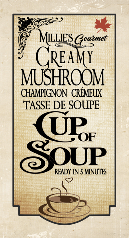 Creamy Mushroom Cup of Soup