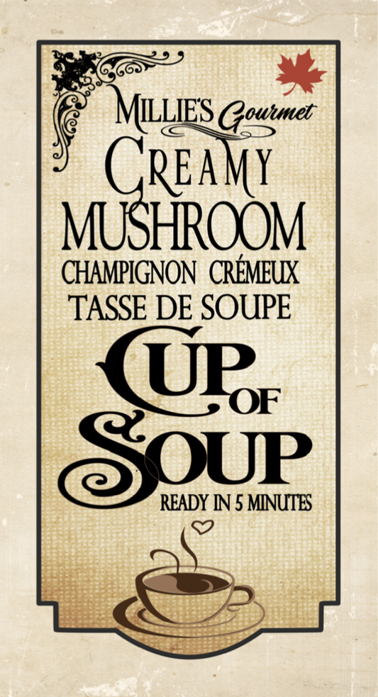 Creamy Mushroom Cup of Soup Wholesale Case of 18