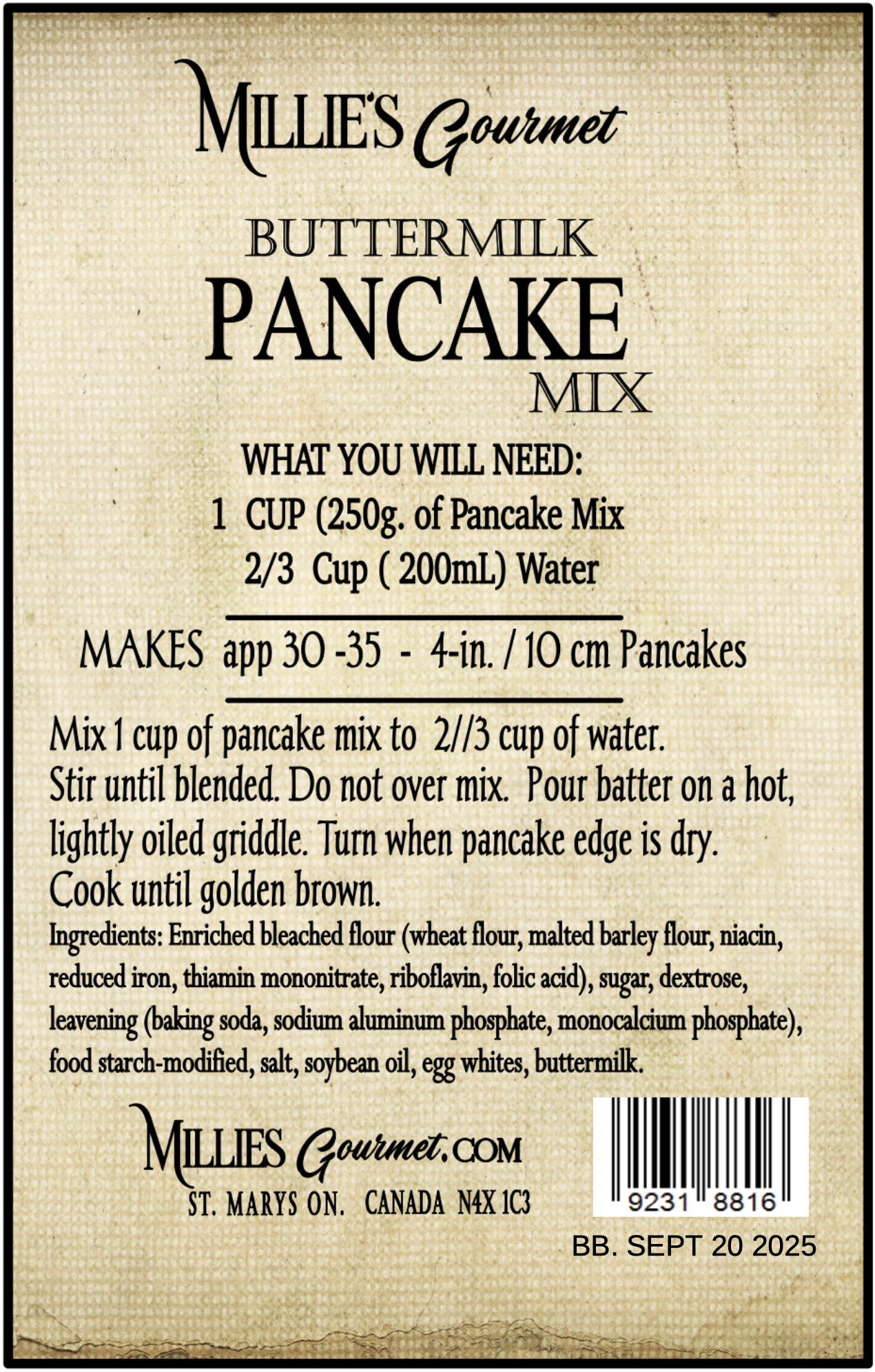 Pancake Mix