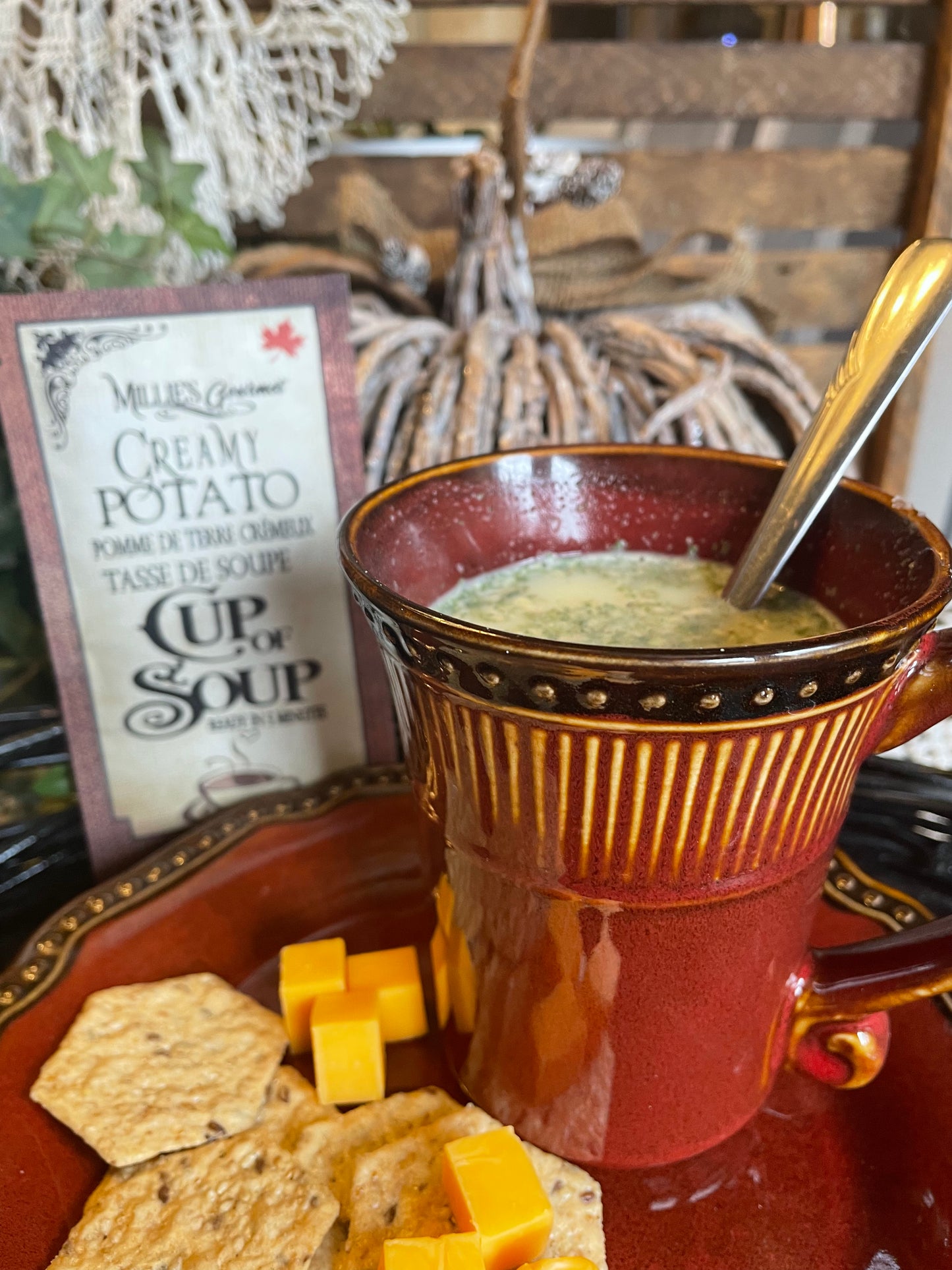 Creamy Potato Cup of Soup