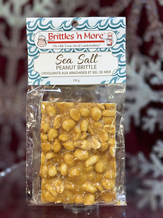 Sea Salt Peanut Brittle