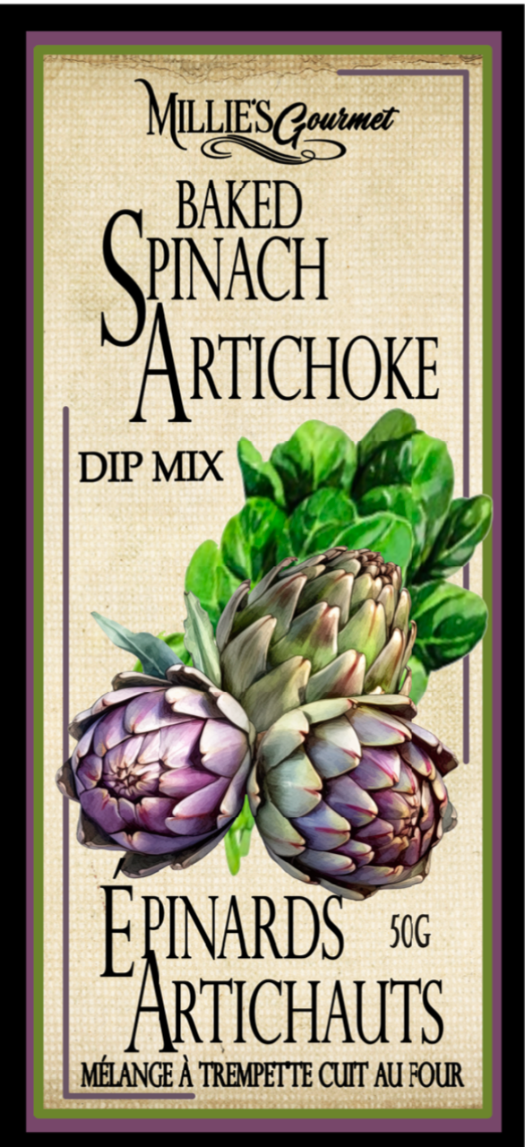 Baked Spinach Artichoke Specialty Dip - Wholesale Case of 6