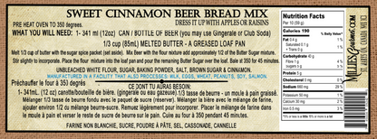 Sweet Cinnamon Beer Bread Mix Wholesale Case of 6